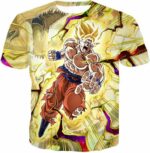 Dragon Ball Super Super Saiyan 2 Goku Power Action Cool Graphic Zip Up Hoodie - DBZ Clothing Hoodie - T-Shirt