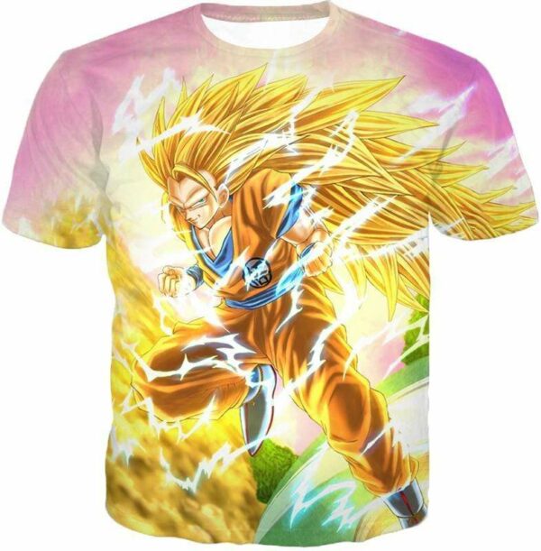 Dragon Ball Super Super Saiyan 3 Goku Graphic Hoodie - T-Shirt