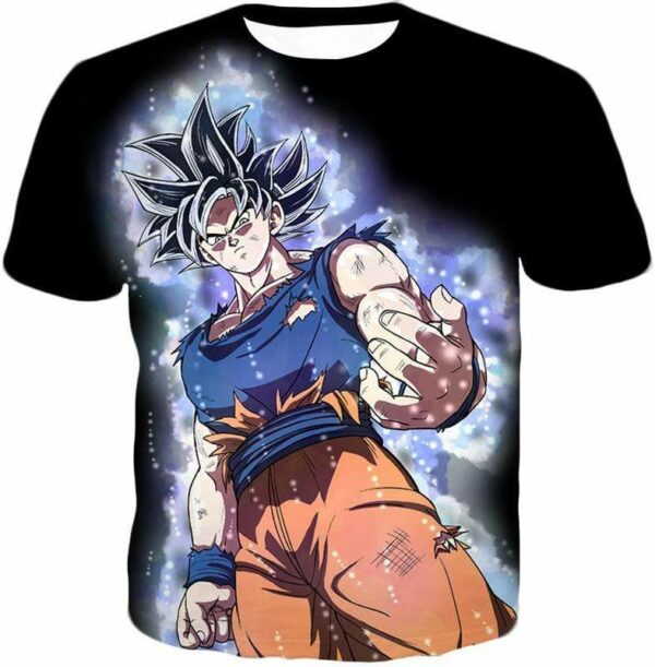 Dragon Ball Super Ultra Instinct Goku Super Cool Saiyan Warrior Black Hoodie - DBZ Hoodie - T-Shirt