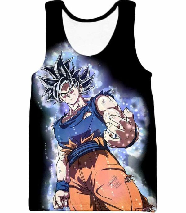 Dragon Ball Super Ultra Instinct Goku Super Cool Saiyan Warrior Black Hoodie - DBZ Hoodie - Tank Top