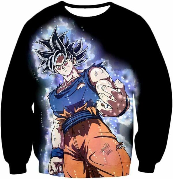 Dragon Ball Super Ultra Instinct Goku Super Cool Saiyan Warrior Black Hoodie - DBZ Hoodie - Sweatshirt