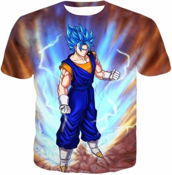 Dragon Ball Super Vegito Super Saiyan Blue Anime Hoodie - T-Shirt