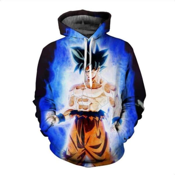 Dragon Ball Super Z Hoodie - Limit Breaker Goku Dragon Ball Z 3D Hoodie Jacket