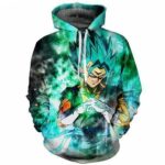 Dragon Ball Z Hoodie - A Super Saiyan Blue Vegito Pullover Hoodie