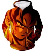 Dragon Ball Z Hoodie - Bleeding Injured Goku Hoodie