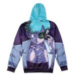 Dragon Ball Z Hoodie - Bulma With Scouter Pullover Hoodie
