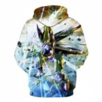 Dragon Ball Z Hoodie - Cell Powering Up Pullover Hoodie