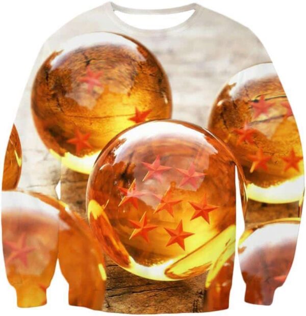 Dragon Ball Z Hoodie - Dragon Balls Hoodie - Sweatshirt