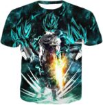 Dragon Ball Z Hoodie - Emerald Black Goku And Vegata Hoodie - T-Shirt