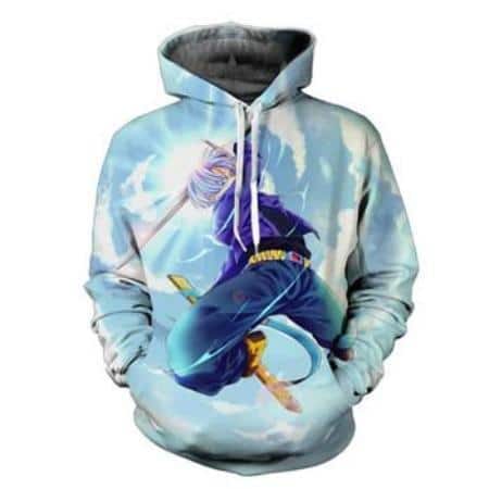 Dragon Ball Z Hoodie - Future Trunks Pullover Hoodie