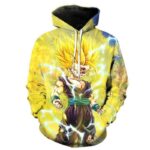 Dragon Ball Z Hoodie - Gohan Super Saiyan 2 SSJ2 3D Hoodie Jacket