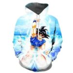 Dragon Ball Z Hoodie - Goku Ki Blast Pullover Hoodie