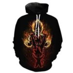 Dragon Ball Z Hoodie - Goku's Transformations Pullover Hoodie