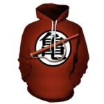 Dragon Ball Z Hoodie - Kamesennin Symbol Pullover Hoodie