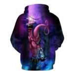 Dragon Ball Z Hoodie - Kid Buu With A Spirit Bomb Pullover Hoodie