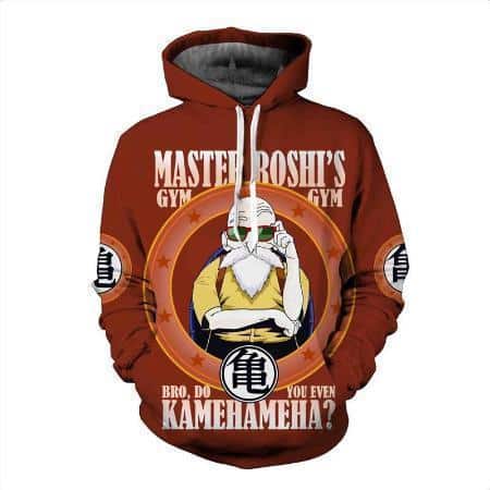 Dragon Ball Z Hoodie - Master Roshi's Gym Pullover Hoodie