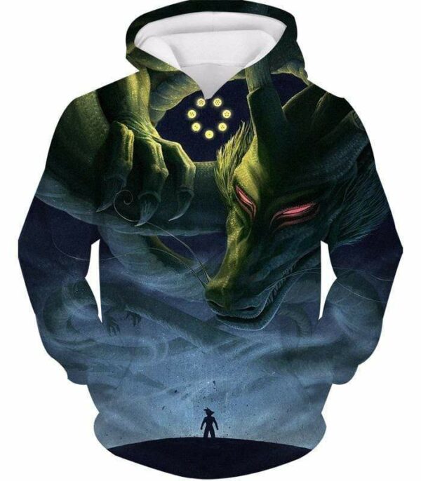 Dragon Ball Z Hoodie - Shenron And Goku Hoodie