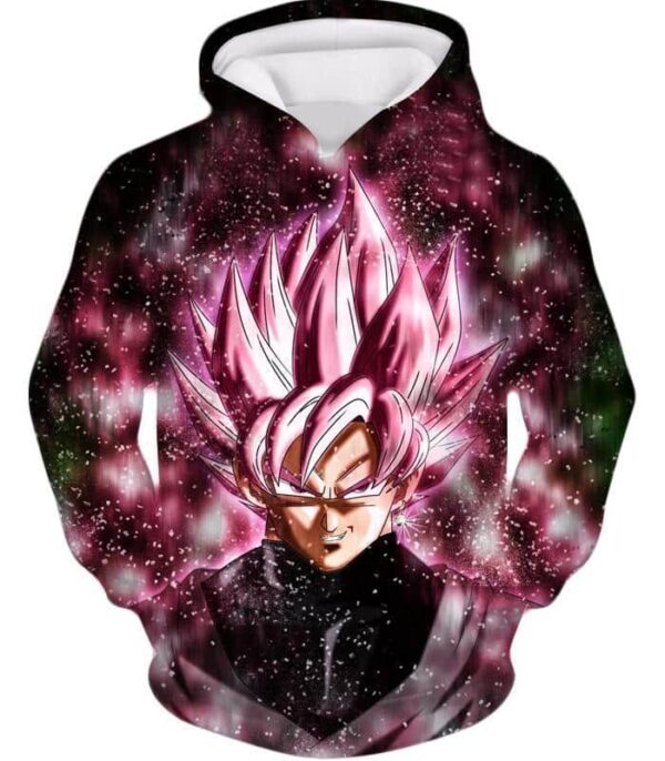 Dragon Ball Z Hoodie - Super Saiyan Rose Black Goku Hoodie - Hoodie