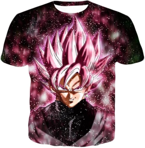 Dragon Ball Z Hoodie - Super Saiyan Rose Black Goku Hoodie - T-Shirt