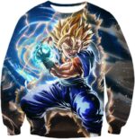 Dragon Ball Z Hoodie - Super Vegito Final Kamehameha Hoodie - Sweatshirt