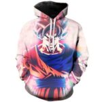 Dragon Ball Z Pullover Hoodie - Heroic Goku In An Aura Pullover Hoodie