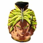 Dragon Ball Z Pullover Hoodie - Sinister Super Saiyan Goku Pullover Hoodie