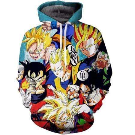Dragon Ball Z Pullover Hoodie - Son Gohan Pullover Hoodie