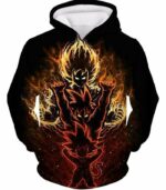 Dragon Ball Z Zip Up Hoodie - Kid Goku Evolution Hoodie - Hoodie