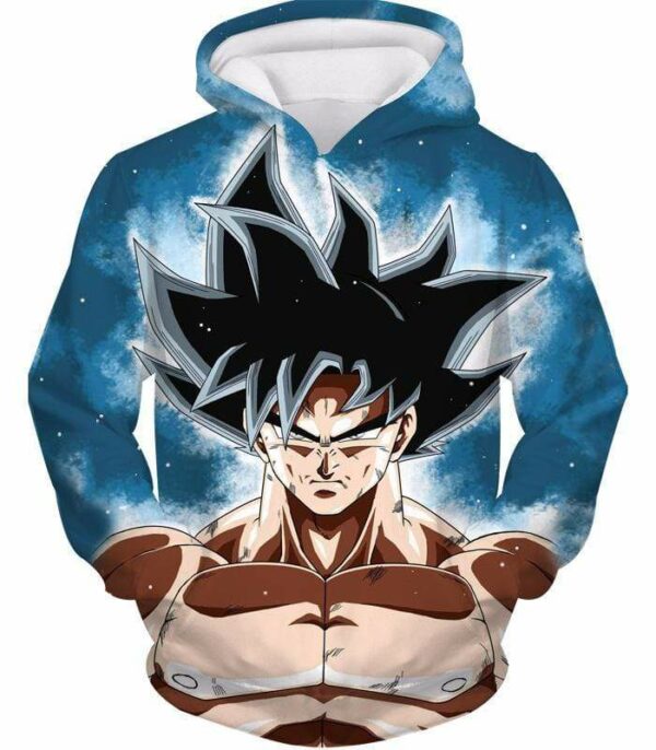 Dragon Ball Z Zip Up Hoodie - Limit Breaker Goku Hoodie New Form Hoodie - Hoodie