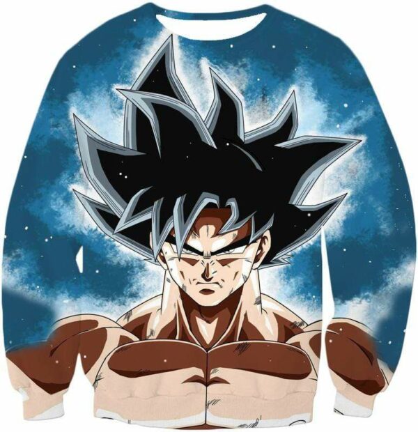 Dragon Ball Z Zip Up Hoodie - Limit Breaker Goku Hoodie New Form Hoodie - Sweatshirt