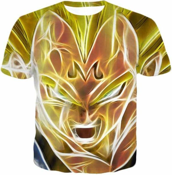 Dragon Ball Z Zip Up Hoodie - Majin Vegeta Super Saiyan Hoodie - T-Shirt