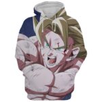 Goku SSJ2 Dragon Ball Z Hoodie - DBZ 3D Graphic Hoodie