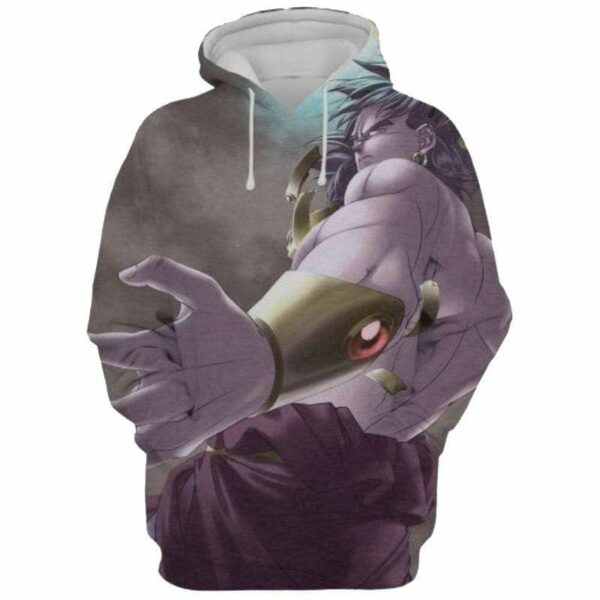 Super Saiyan God Broly Dragon Ball Z Hoodie - Dragon Ball Z 3D Apparel Hoodie