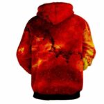 Super Saiyan God Goku Hoodie - SSJ God 3D Dragon Ball Z Red Hoodie