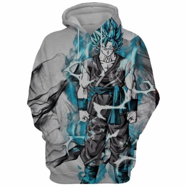 Unisex Dragon Ball Hoodie - Goku 3D Graphic Dragon Ball Hoodie