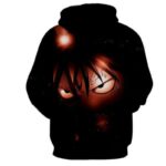 Deadpool Zip Up Hoodie - Deadpool Graphic Merch With A Mouth Black Zip Up Hoodie