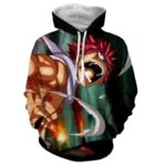 Fairy Tail Anime Hoodie - Natsu Dragneel The Salamander Hoodie