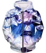 Fate Stay Night Beautidful Blonde Fighter Sakura Saber Hot Zip Up Hoodie