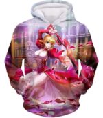 Fate Stay Night Beautiful Saber Fate Extra Cool Printed Hoodie - Hoodie