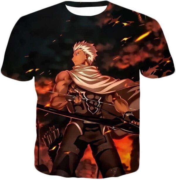 Fate Stay Night Cool Heroic Spirit Archer Shirou Emiya Action Hoodie - T-Shirt