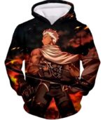 Fate Stay Night Cool Heroic Spirit Archer Shirou Emiya Action Zip Up Hoodie - Hoodie