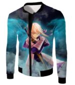 Fate Stay Night Cool King Arthur Saber Class Altria Hoodie - Jacket