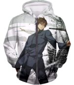 Fate Stay Night Cool Master Of Assasin Kirei Kotomine Zip Up Hoodie