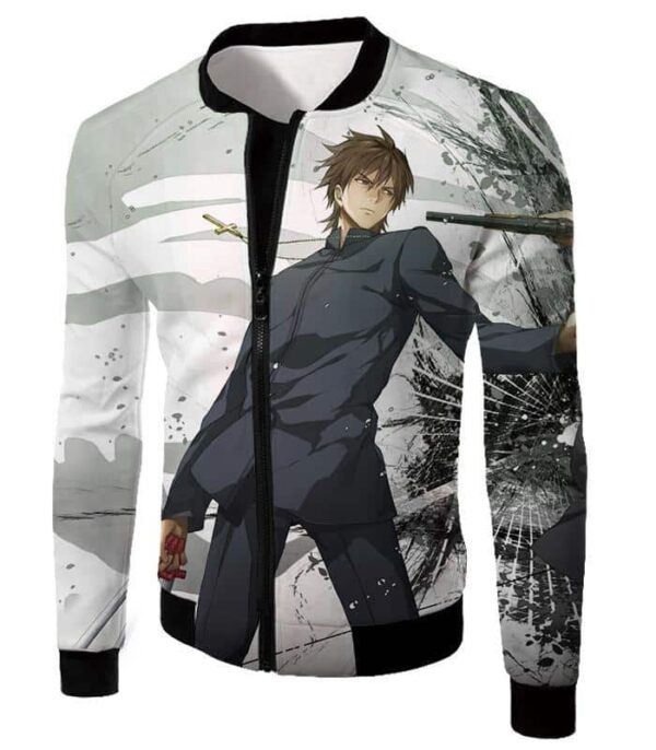 Fate Stay Night Cool Master Of Assasin Kirei Kotomine Zip Up Hoodie - Jacket