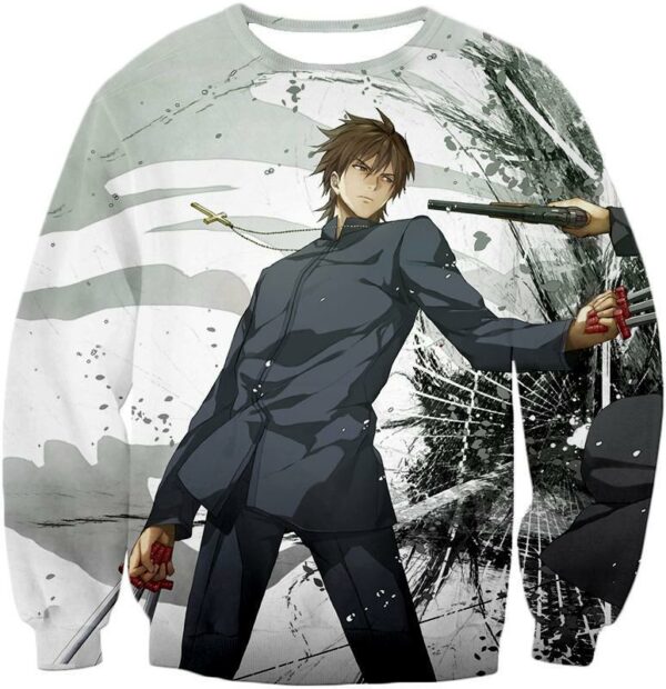 Fate Stay Night Cool Master Of Assasin Kirei Kotomine Zip Up Hoodie - Sweatshirt