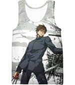 Fate Stay Night Cool Master Of Assasin Kirei Kotomine Zip Up Hoodie - Tank Top