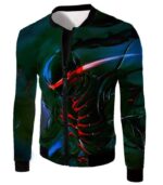 Fate Stay Night Deadly Berserker Lancelot Cool Black Zip Up Hoodie - Jacket