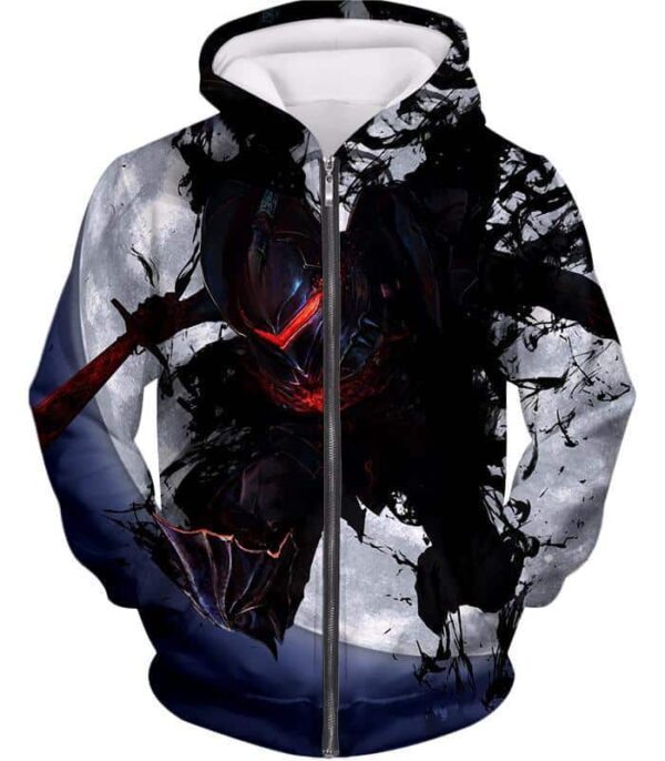 Fate Stay Night Fate Berserker Lancelot Of The Lake Action Hoodie - Zip Up Hoodie