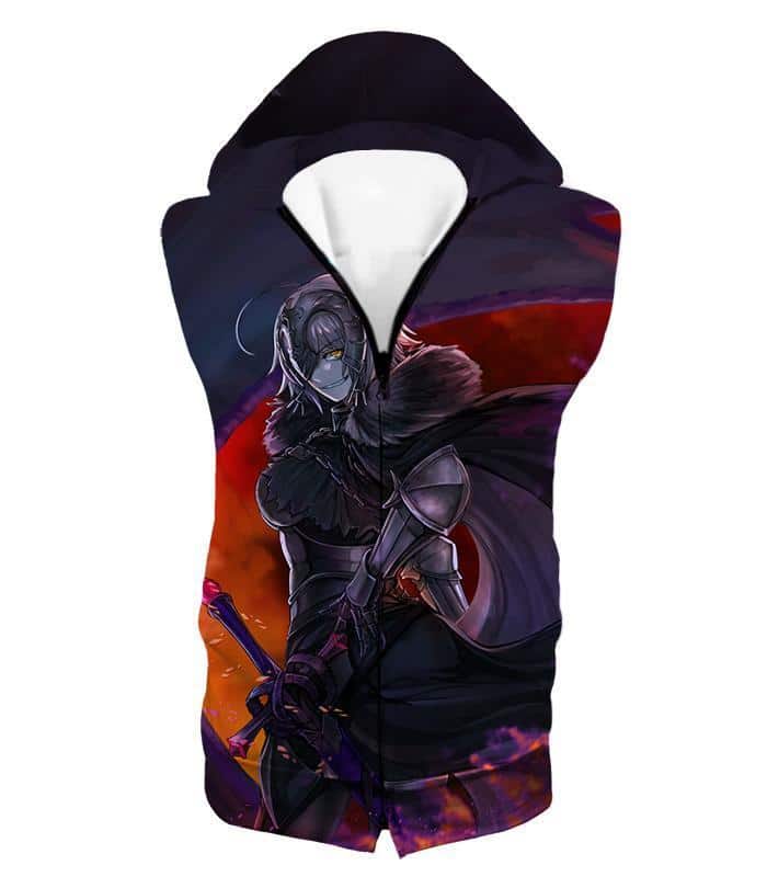 Fate Stay Night Fate Grand Order Ruler Jeanne Alter Avenger Zip Up ...