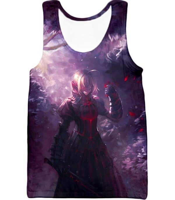 Fate Stay Night Fate Saber Arturia Alter Artoria Hoodie - Tank Top